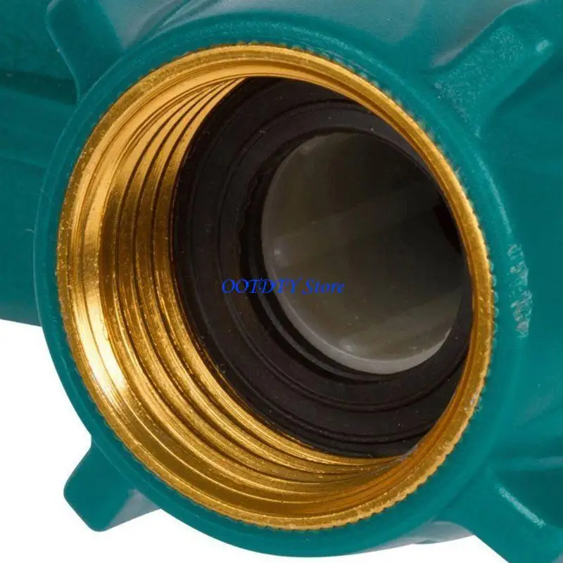 367A 3/4 Inch Thread Brass 4 Way Hose Pipe Splitter Nozzle Switcher Tap Adapter Conne