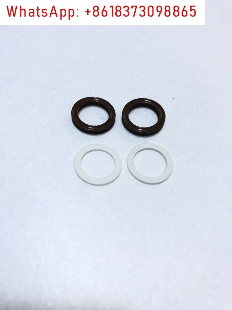 Replacement liquid seat sealing ring plus gasket, a new set of Braun/liquid change port sealing ring gasket.