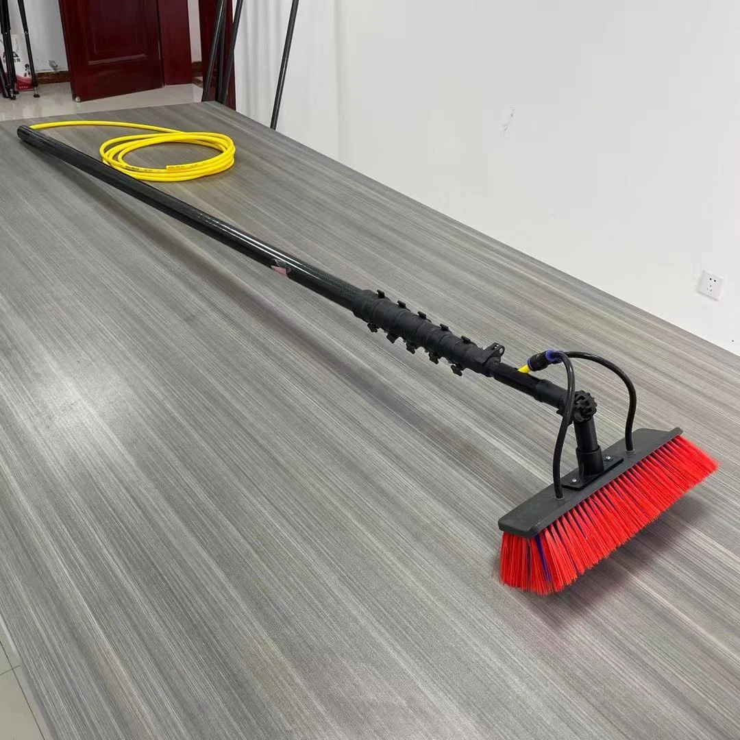 Ultraportable 60ft Water Fed Pole Telescopic Carbon Fiber Window Cleaning Pole