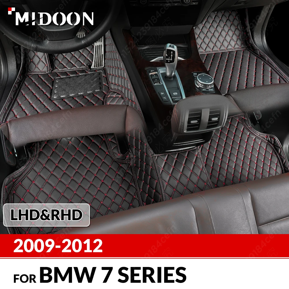 

Автомобильные коврики для BMW 7 серии 2009 2010 2011 2012, оригинальные автомобильные подкладки для ног, аксессуары для интерьера