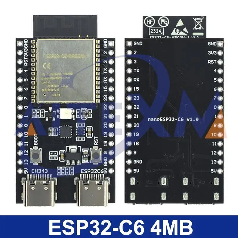 Variant: ESP32-C6-WROOM-1-N4