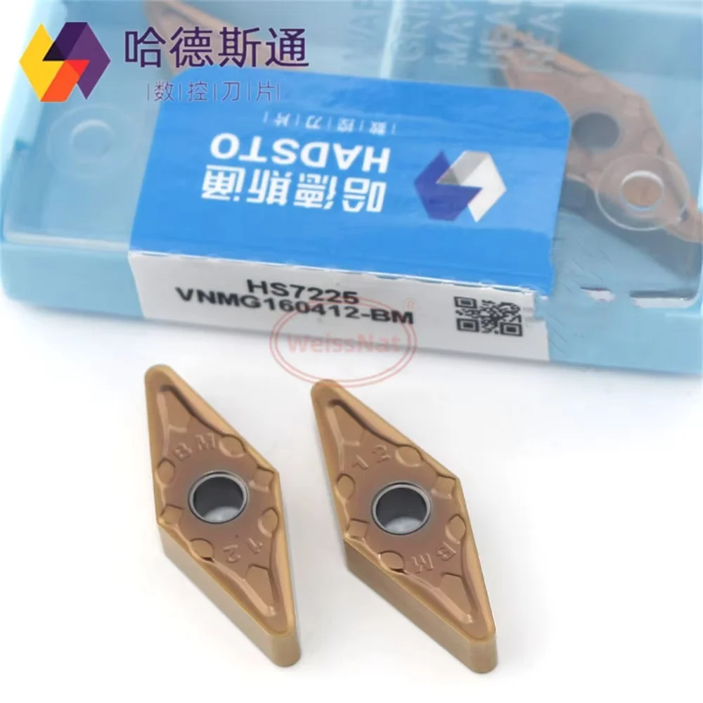 

VNMA160404 VNMA160408 VNMG160404 VNMG160408 VNMG160412 HS6115 HS7125 HS7225 HS8215 HS8225 Carbide Insert VNMA VNMG Inserts