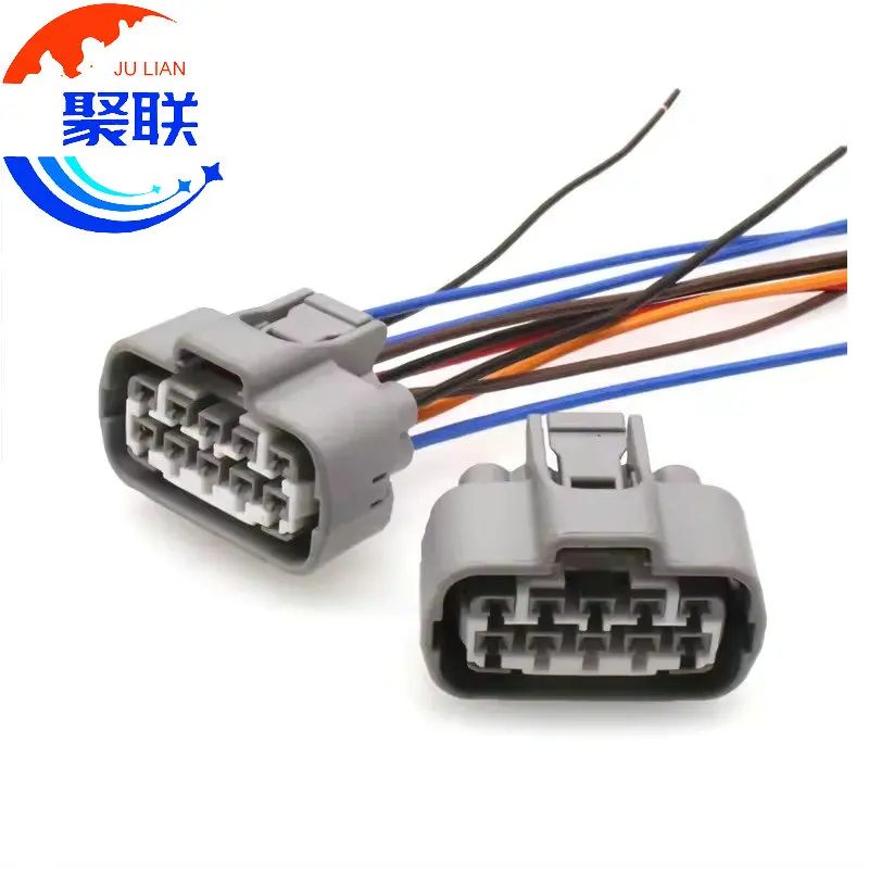 1Set 10Pin 7283-1407-40 90980-11658 Automobile Waterproof Connector AC Assembly Transmission Solenoid Valve Plug For Toyota