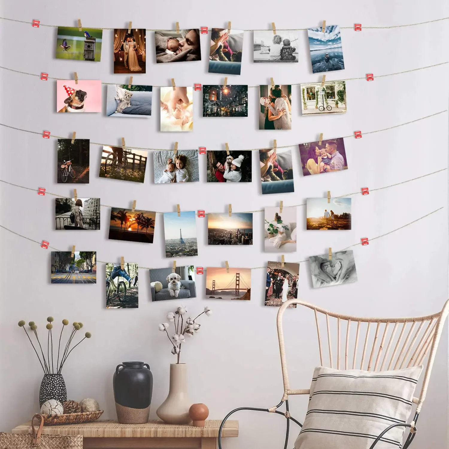 20/50PCS Cable Organizer Clips USB Cable Management Adhesive Hooks Desk Clamp Wire Winder Holder Protector for Home Office