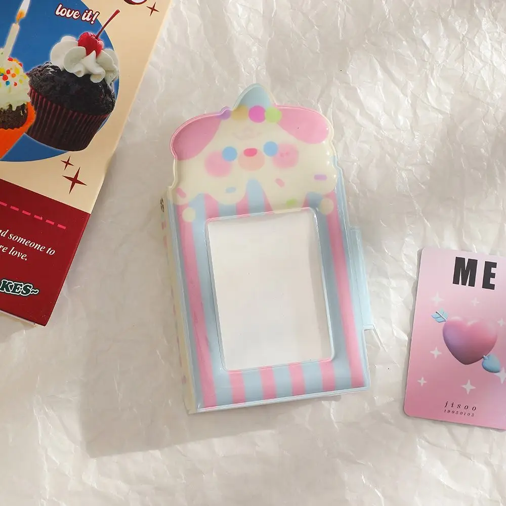 Cartoon Dessert Cake Storage Album Duble-sided Original Korean Card Holder Dessert Cake Series Cute Album Photo Girls