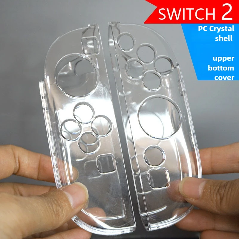 Custodia in cristallo trasparente per PC dockingabile per custodia protettiva per console di gioco Switch 2 per Nintendo Switch 2 TPU