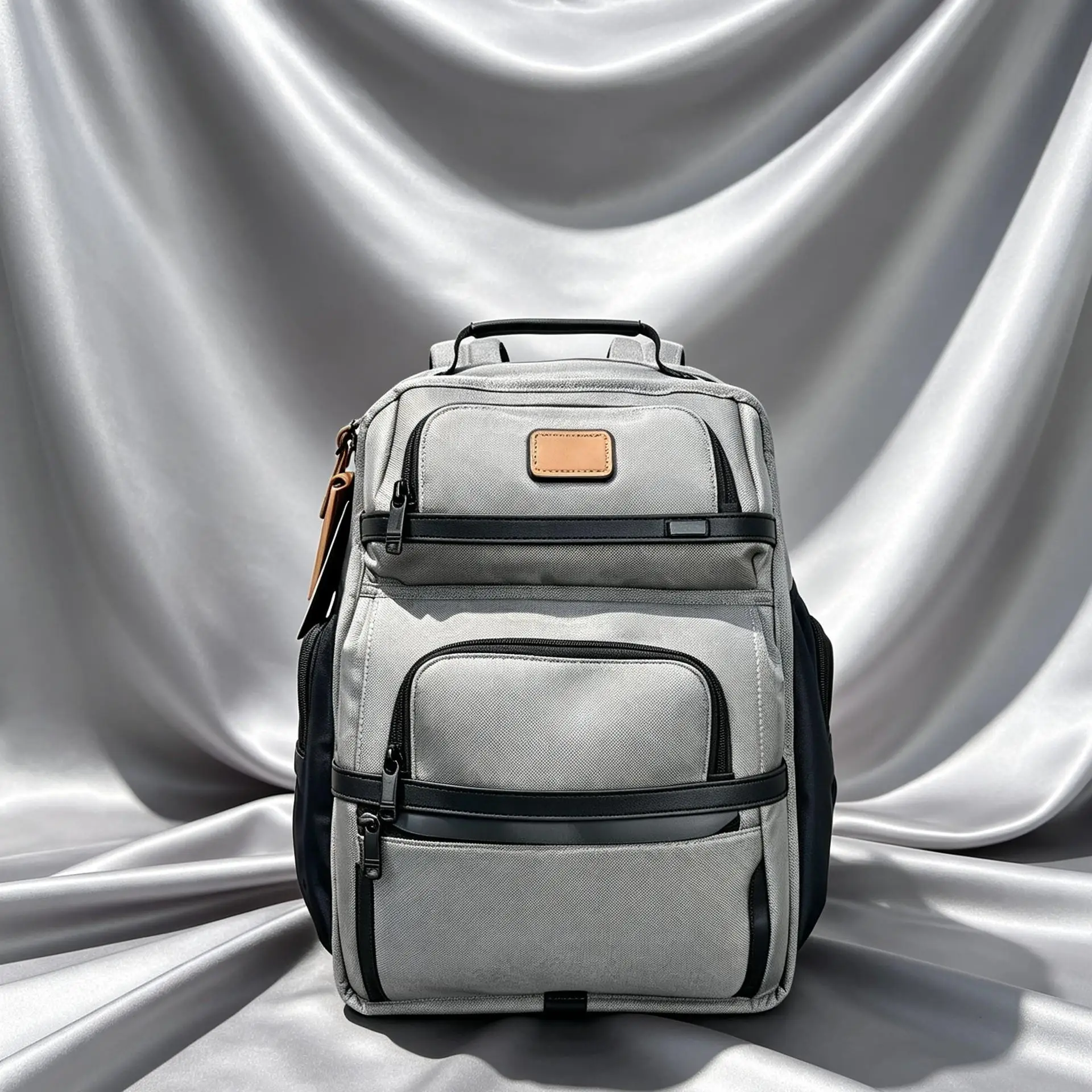 Men’s Stylish Minimalist Ballistic Nylon Backpack, Daily Rucksack for Office Work & Business Commute