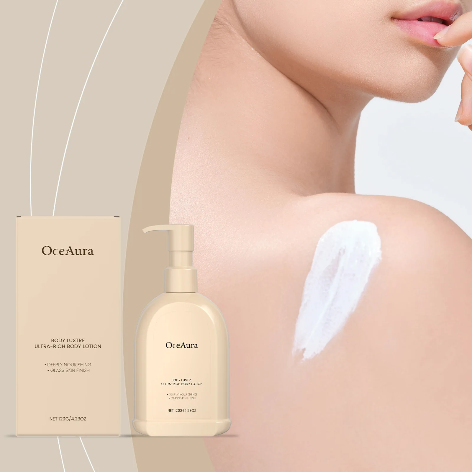 Moisturizing Body Lotion Smoothing Soft Hydration Delicate Freshing Light Texture Soothing Shiny Lightweight Anti Dryness Cream