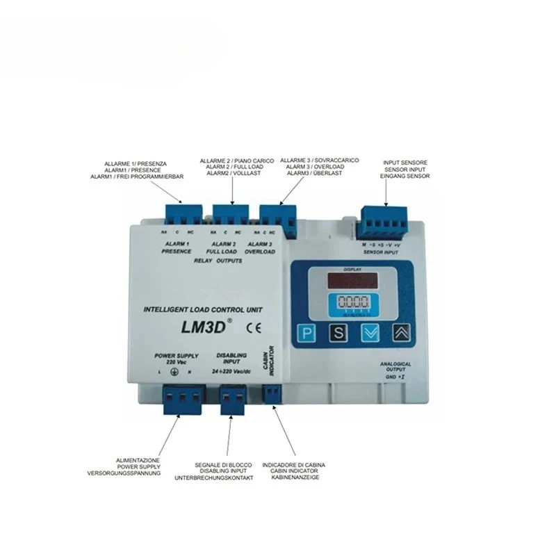 HQ Lift Spare Parts Elevator Weighing Sensor Elevator Weighing Overload Switch LM3D