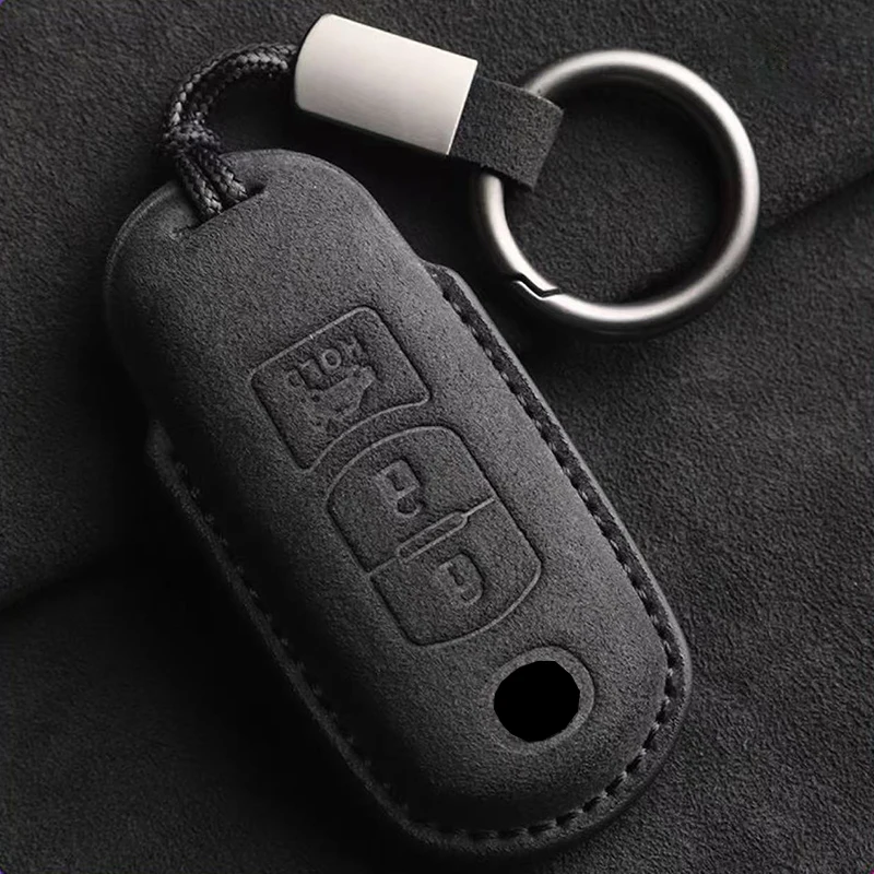 حافظة مفاتيح السيارة أغطية جلد شل لمازدا 2 3 5 6 BL BM GJ Atenza Axela Demio CX-3 CX3 CX-5 CX5 CX7 CX-9 CX8 اكسسوارات السيارات