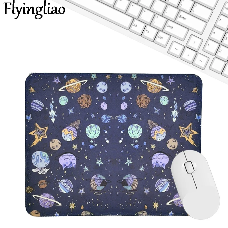 Vintage Moon star Nordic Style Mousepad for Gaming Laptop Computer Desk Mat Mouse Pad Wrist Rests Table Mat Office Desk 