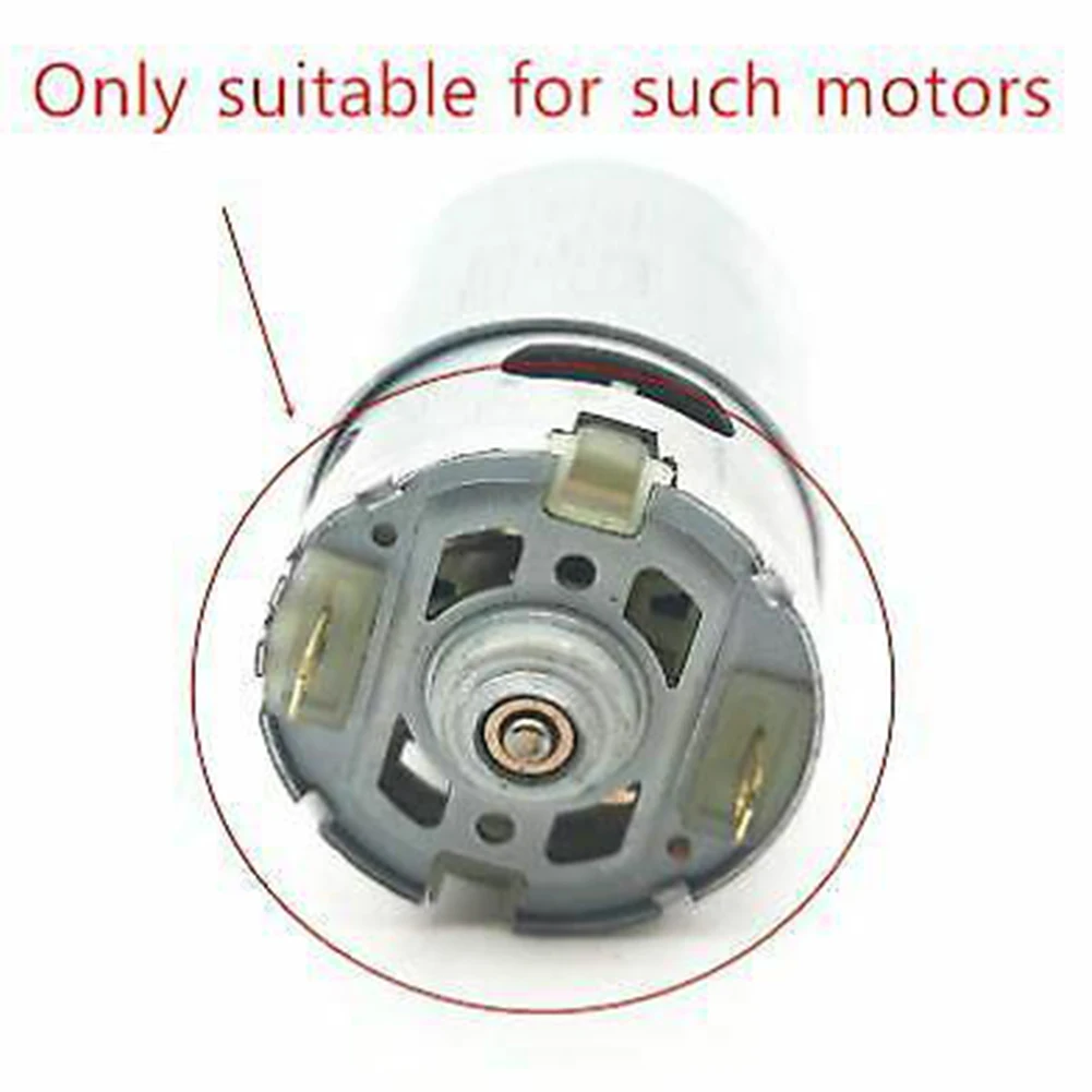 RS550 motore portaspazzole in carbone trapano cacciavite elettrico portaspazzole + 6 pezzi spazzola in carbone per BOSCH per DEWALT