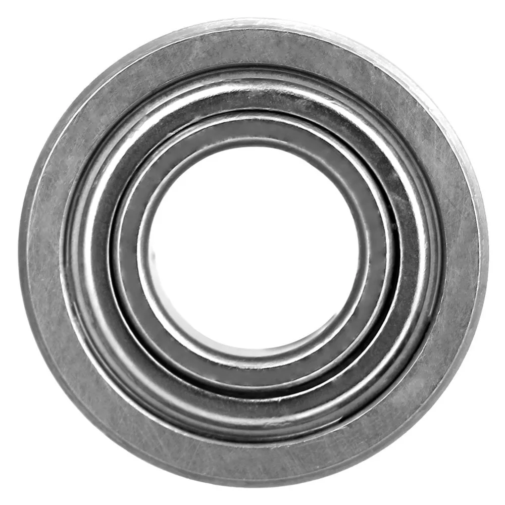 10 Pcs Reliable F688-ZZ Flanged Ball Bearings Double Shielded Portable Deep Groove Metal Assemblies Glider Rocker