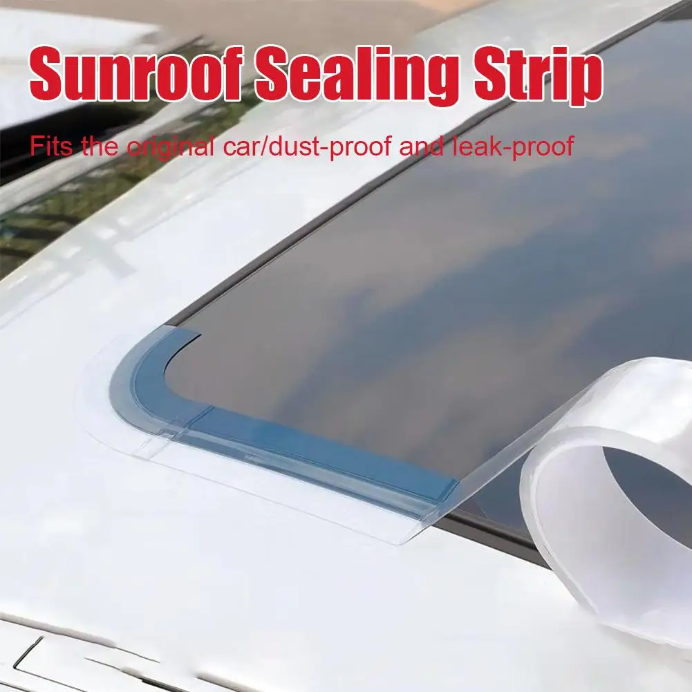 

Уплотнительная лента для люка автомобиля, водонепроницаемая наклейка, шумоизоляция, устойчивая к краям, люк на крыше, температура, автомобильные полоски, высокая изоляция D3D3