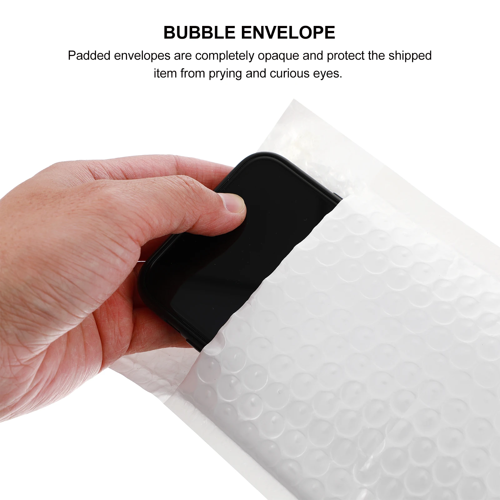 

50Pcs Waterproof Envelope Padded Mailers Self-Seal Lined for Phones Cosmetics Jewelry Electronics