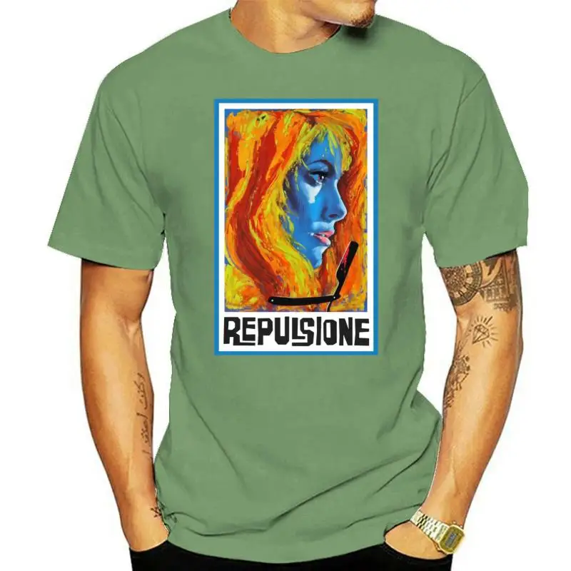 Repulsion Roman Polanski Catherine Deneuve Retro 1970'S Film T-Shirt Superior Quality Tee Shirt