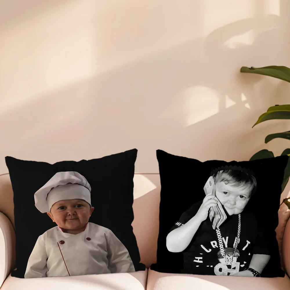 Picture 4: Funny Hasbulla Magomedov Pillow Case Sofa Living Room Bedroom Headboard Backrest Cushion Square Cushion Nap Time