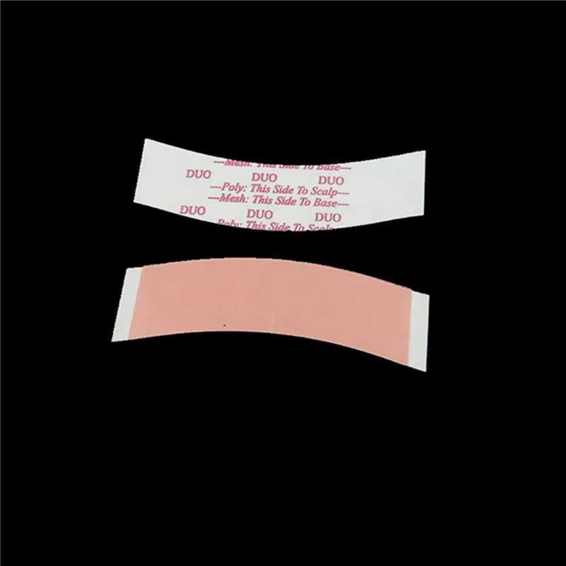 

UNCL 72Pcs/Lot Duo-Tac Super Strong Hair Wig Tape Double Adhesive Extension Strips Waterproof For Toupee Lace Wigs Film C