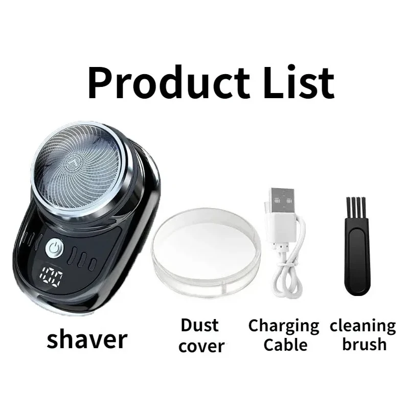 Xiaomi MIJIA Electric Shaver USB Rechargeable Mini Waterproof Men Portable Travel Detachable Shaver Beard Body Hair Trimmer 2024