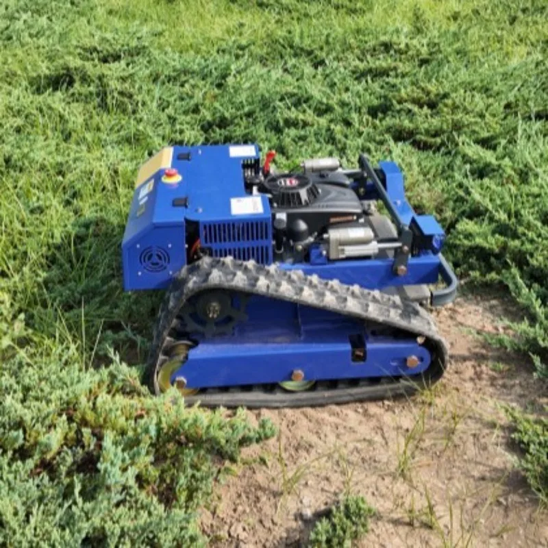 جزازة العشب تعمل بالتحكم عن بعد، جزازة تشذيب البستان أوتوماتيكية بالكامل، ماكينة إزالة الأعشاب الضارة متعددة الوظائف