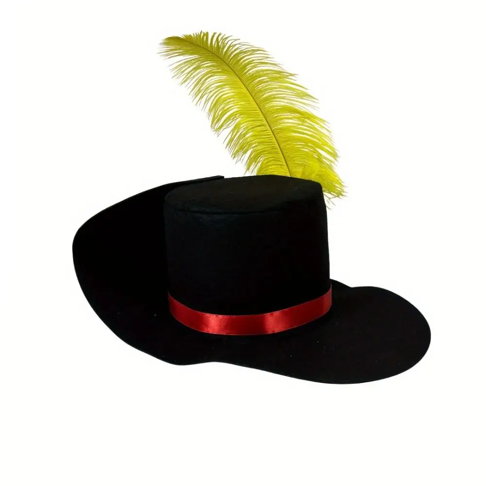 Dress Up Snowman Costume Hat Vintage Design Festival Themed Magician Hat Costume Snowman Decoration Cosplay Felt Cap