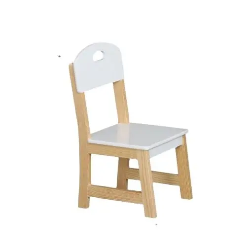 28x28x57 cm pine wood white children's chair