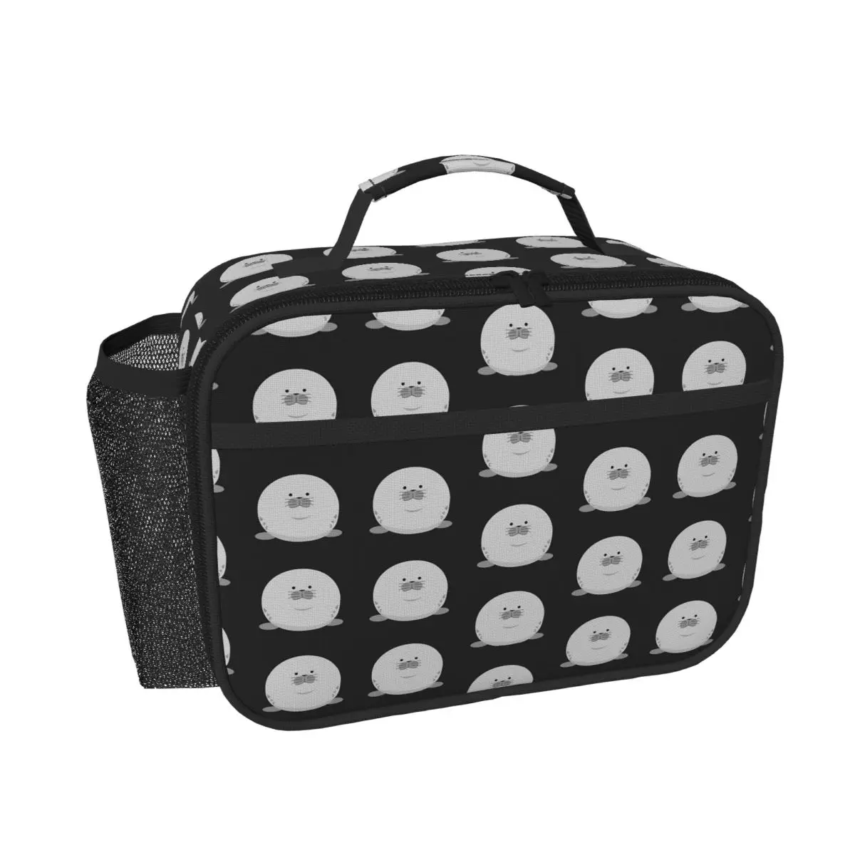 

Cute Chonky Seal Insulated Lunch Bag for Women Kids Leakproof Food Boxes Thermal Lunch Box Tote