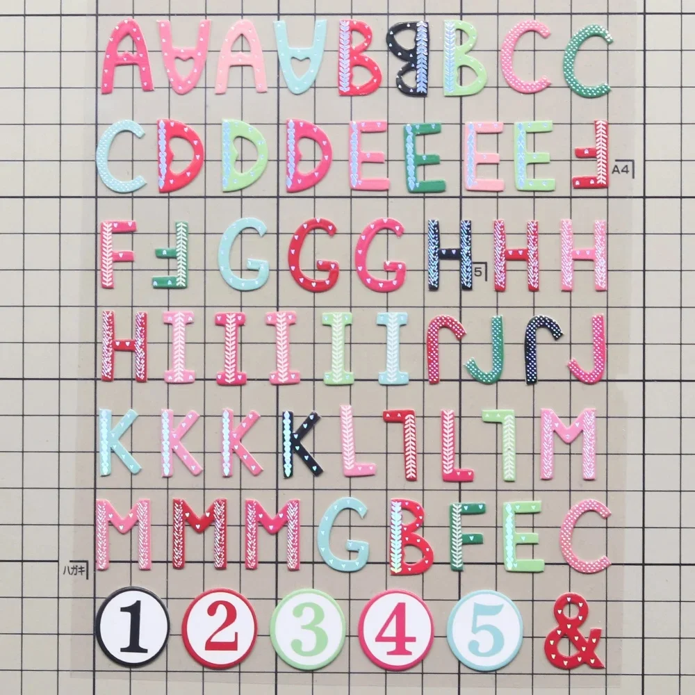 Creative Path Alphabet-Aufkleber mit englischen Buchstaben, selbstklebende goldene Scrapbooking-Deko-Aufkleber für die Kartenherstellung, Planer, Journaling – Detail 23