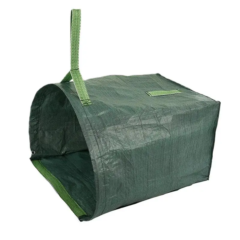 

Garden Waste Bags Yard Lawn Leaf Bags Waterproof Garden Refuse Rubbish Bag With Handles for Moss Lawn Cuttings Hedge