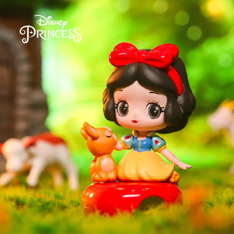 

Disney princess fairy tale town series blind box Snow White doll peripheral figure ornament gift Aurora jasmine Alice