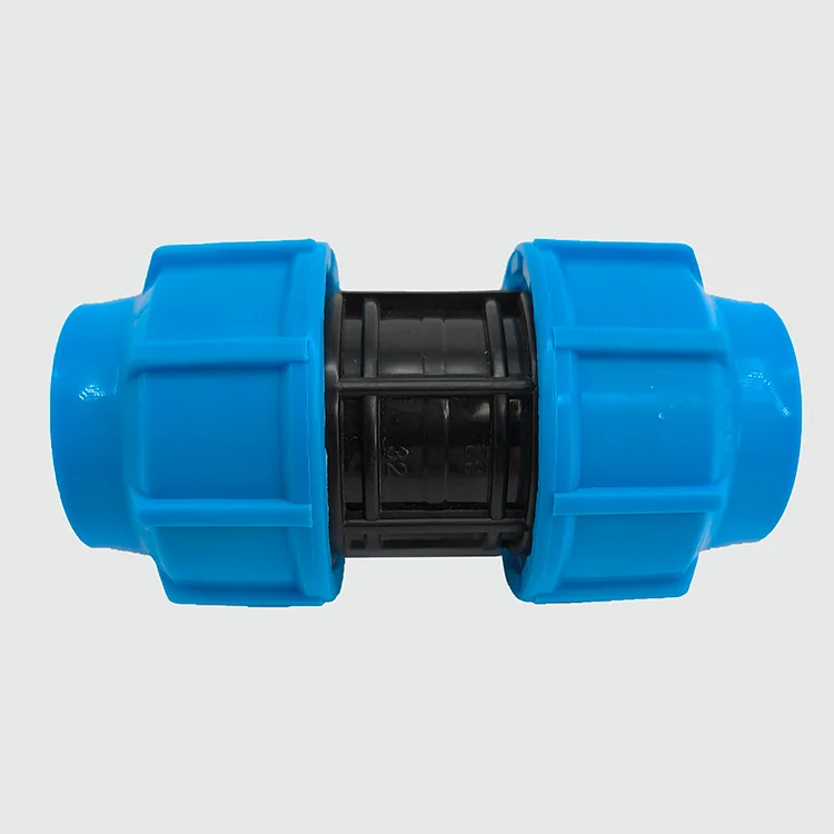 Lotush PN16 20 mm Straight Coupling pipe joint PP  material Compression Fittings For Agricultural irrigation water line