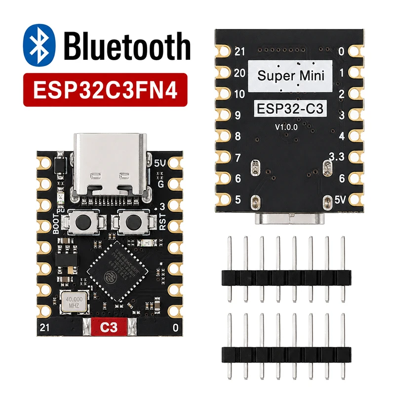 ESP32-C3 SuperMini WiFi Bluetooth-compatible Board Mini ESP32 C3 16pin SuperMini Development Board IOT Board Type C For Arduino