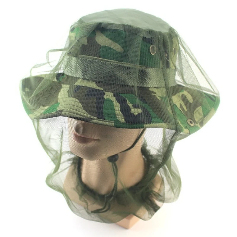 

5 Pieces Outdoor Camping Anti-mosquito Hat, Mesh Mosquito Net Hat, Fishing Mask, Anti-mosquito Clothing, Beekeeping Tools