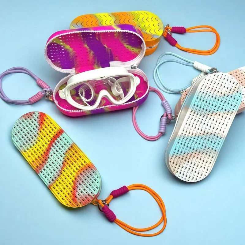 

Anti-drop Breathable Scratch-proof Protective Box for Silicone Swimming Goggles Storage Protective Glasses Storage Box