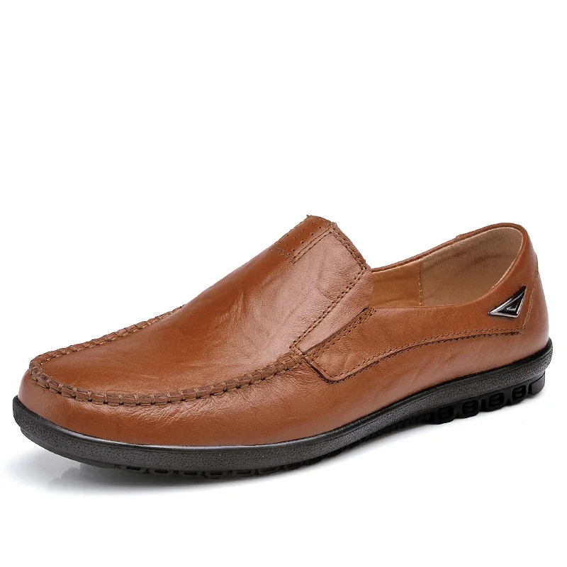 

100% cowhide Casual sneakers Designer foot casual men's leather shoes non-slip lightweight work fashion men's casual shoes