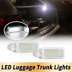 2x For Audi A3 A6 C6 C7 A4 B5 B6 B7 B8 A5 R8 TT Q5 Q7 Q3 A1 A8 S3 LED Footwell Under Courtesy Light Luggage Trunk Glove Box Lamp