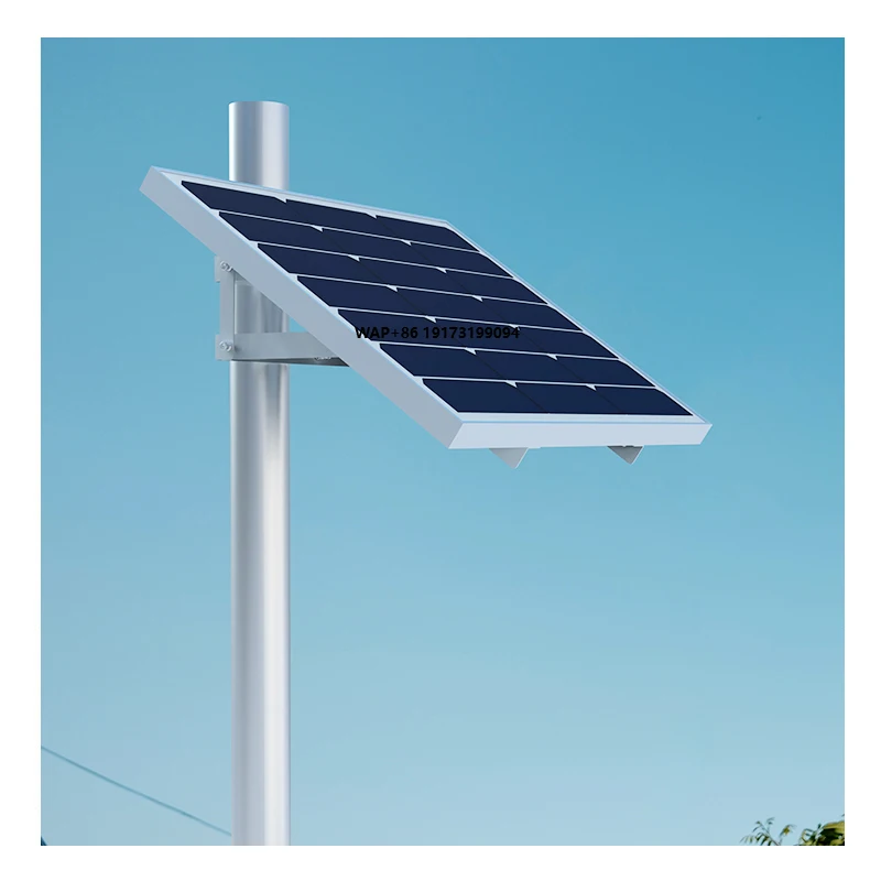 Kit complet de panneaux solaires pour système de sécurité solaire, avec panneau solaire et batterie au Lithium pour capteur de passerelle Starlink