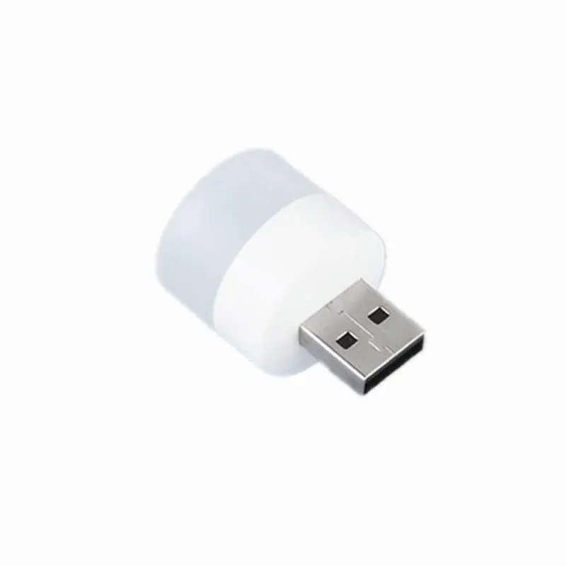 Mini 5V USB Plug Night Light Pequena Luz LED PC Mobile Power Carregamento Lâmpada Super Bright Eye Protection Reading Light