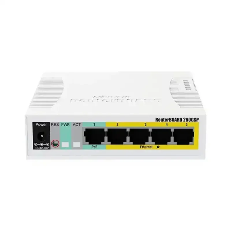 

Mikrotik Gigabit Switch CSS106-5G-1S CSS106-1G-4P-1S, transmission speed: 10Mbps 100Mbps 1000Mbps, support VLAN