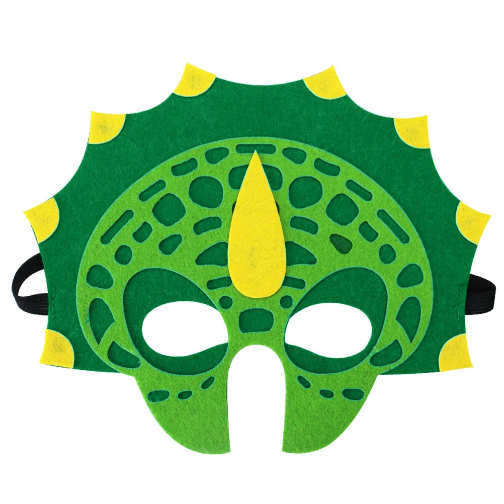 

3 PCS Dinosaur Mask Masquerade Masks for Kids Unique Party Face Blindfold Child