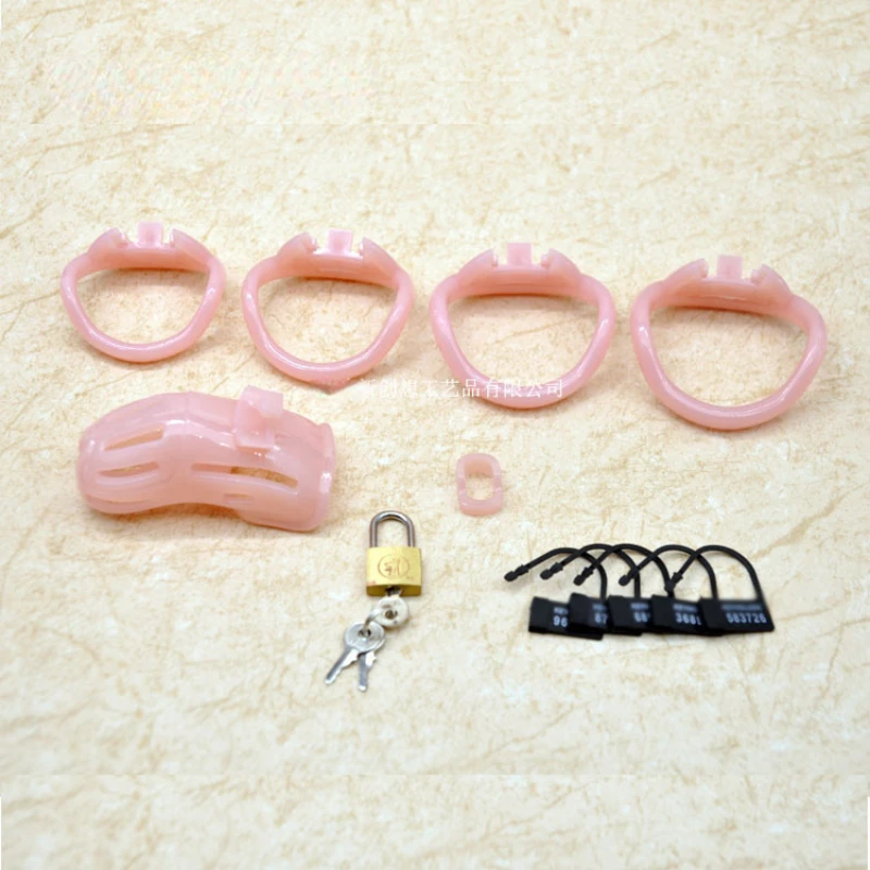 

Plastic Men Use Sexy Chastity Cage with Locks Electric Massage Lower Penis Underwear Sex Toys Body Muscle Exercise Adult Tools