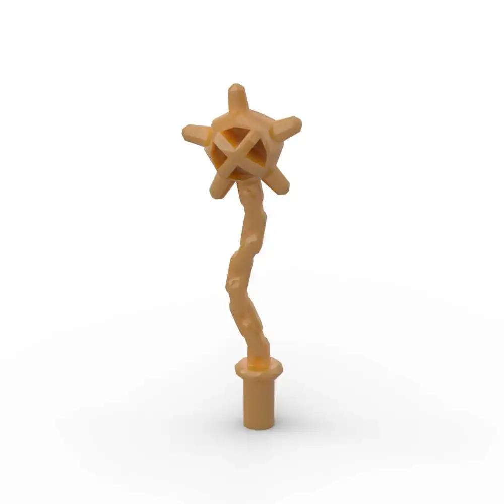 MOC 10PCS 59232 Handheld Body Wear Arms Brick Spiked Flail Mace Substitutable Building Block Toys Adults Boys Holiday Gifts