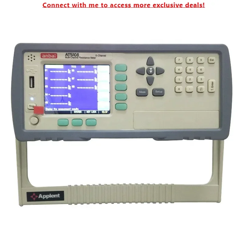 

Anbai AT5108 Multi-channel DC Low Resistance Tester With 8 Channels