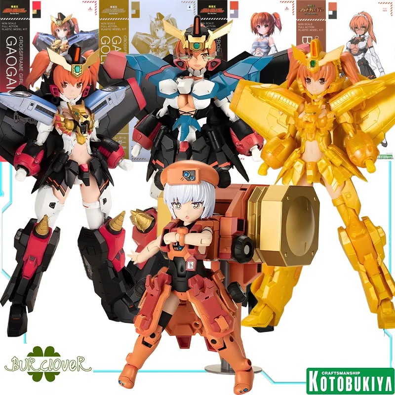 

Kotobukiya Genuine Cross Frame Girl Star-GaoGaiGar GOLDYMARG & STEALTH GAO II SET GaoFighGar Action Figure Assembly Model Toys