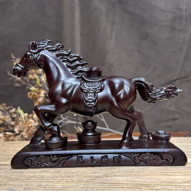 

Резное изделие из черного дерева «Быстрое обогащение»: украшение из массива дерева «Успех придет скоро» для дома, гостиной, офиса, подарок-сувенир