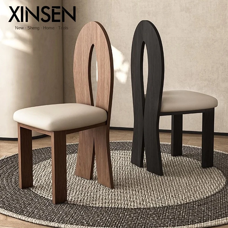 

Joylive Dining Chairs Solid Wood Chairs French Dining Table Chairs Restaurant Chairs And Household Stools With Backrests