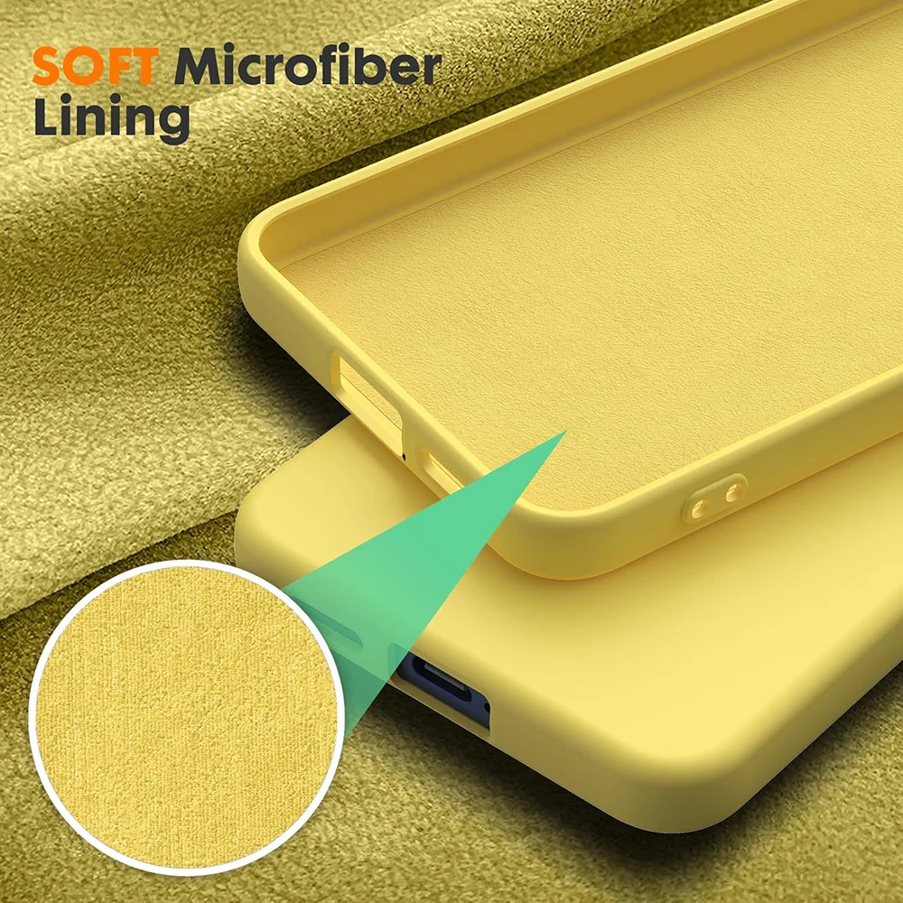 Meglio della custodia morbida in silicone liquido originale per Samsung Galaxy S25 S24 S21 Fe S23 S22 Ultra Plus Cover color caramello Shell S 25