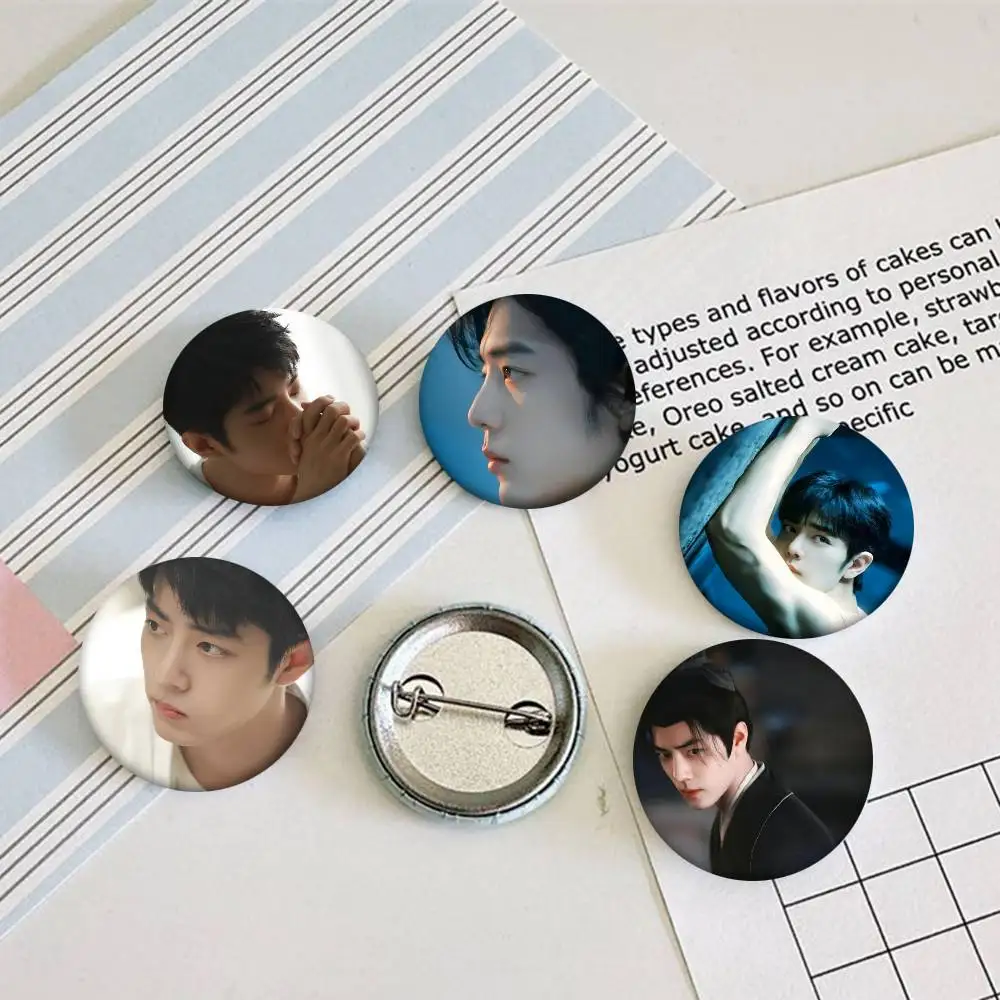Popular Actor Singer Xiao Zhan Round Badges Can Be Used To Decorate Clothes And Backpack Pins