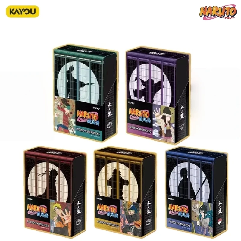 KAYOU New Product Naruto: Hero Legend Series Card Bricks Official Genuine Anime Games Periphery Collection ToyCards Original Box