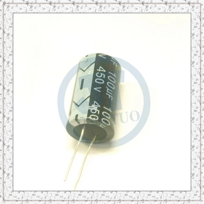 2pcs 100uF450V 450V100uF 100MFD 450WV 18*30mm Radial Aluminum Electrolytic Capacitor